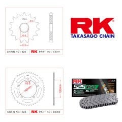 Suzuki DL 1000 V-Strom 02-10 RK Zincir Dişli Setİ 486-142