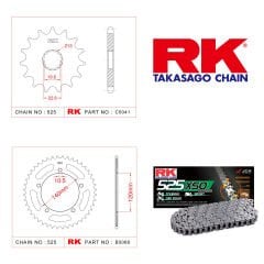 Suzuki GSX-R 600 01-03 RK  Zincir Dişli Seti 486-145