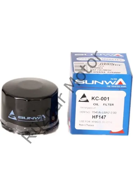 Yamaha FZS 600 FAZER	1998 2003  Sunwa Yağ Filtresi 308-315 / HF147