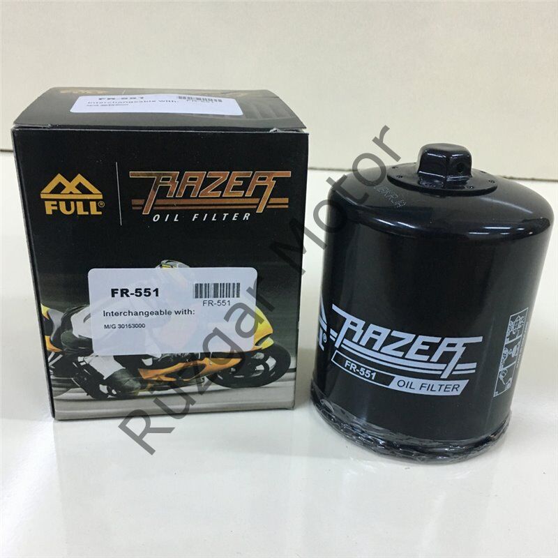 Moto Guzzi Breva V 1100 2004 2009  Full Fazer Yağ Filtresi FR-551/HF551