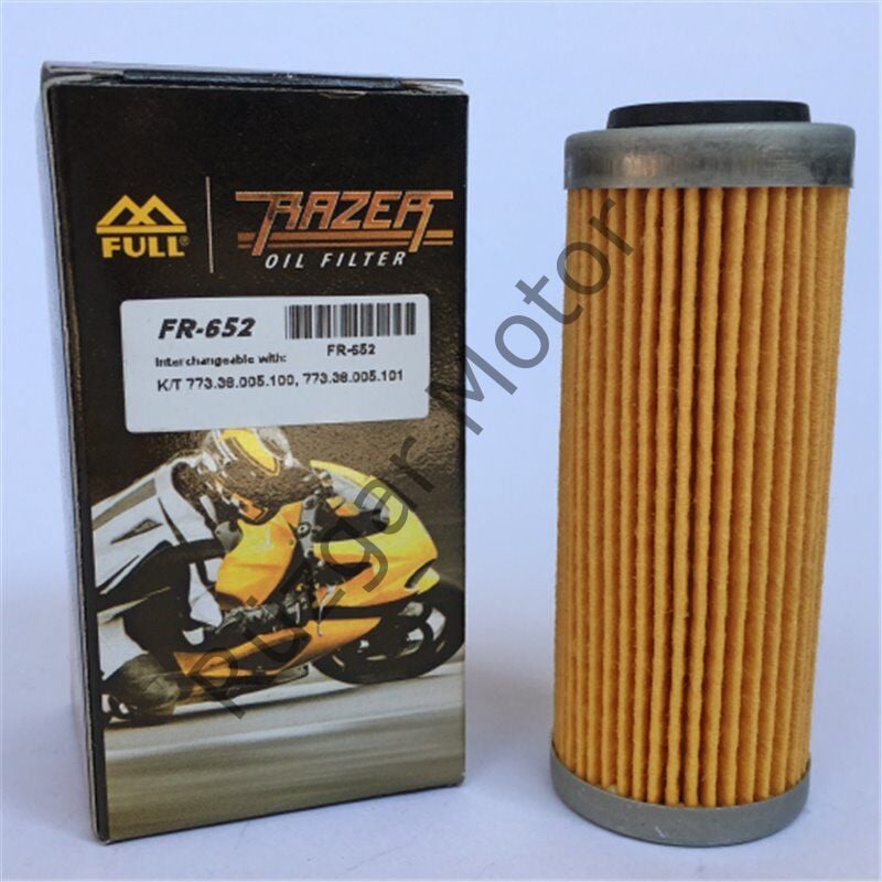 KTM EXC 500 SIX DAYS/SX-F 505/EXC 530 SIX DAYS/EXC 530 Full Fazer Yağ Filtresi FR-652 / HF652