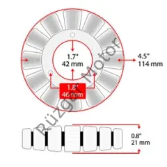 Yamaha YZF-R6 2006-2016 Statör Altarnatör Stator Sargı